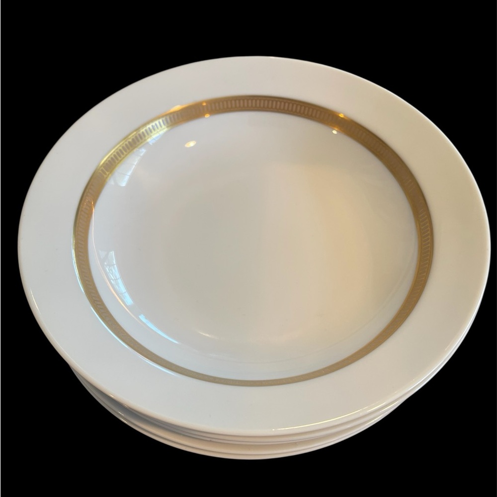 Vintage Sango Fine China Soup/Salad/Fruit Bowl 7 1/2”/4 piece bundle
